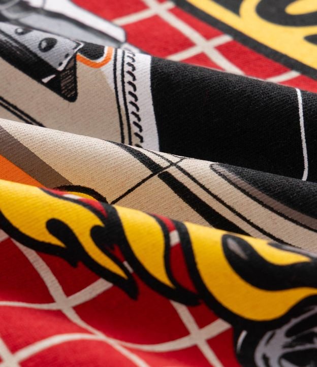Remera Infantil con Estampa de Hot Wheels Finish Line – Talle 4 a 10 años 4