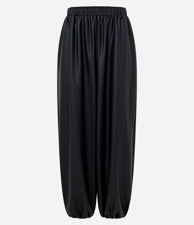 Pantalón Aladim en PU con Ruedo Ajustado 6