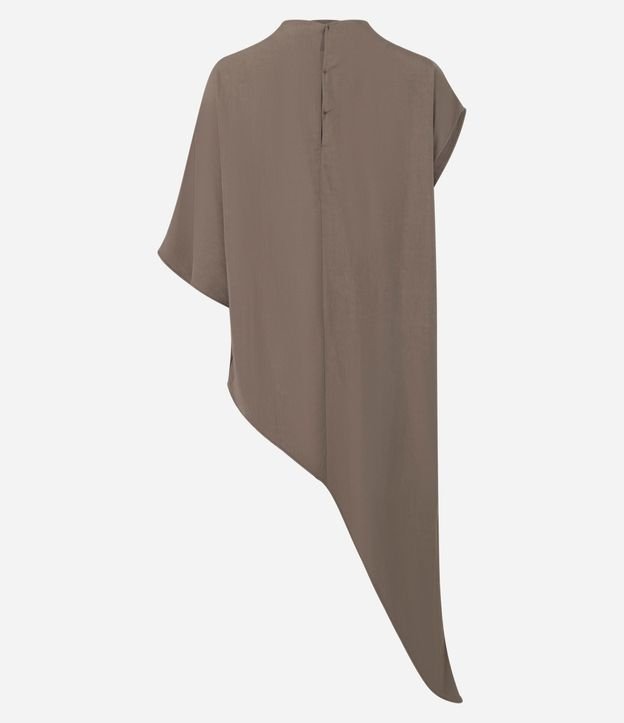 Blusa Manga Corta Asimétrica en Viscosa 6