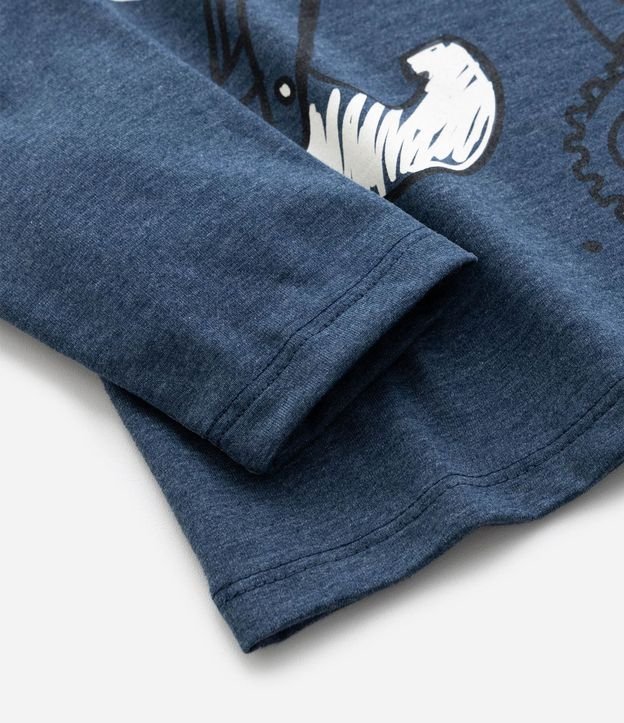 Remera Infantil con Estampa de Máquina Excavadora– Talle 1 a 5/6 años 5