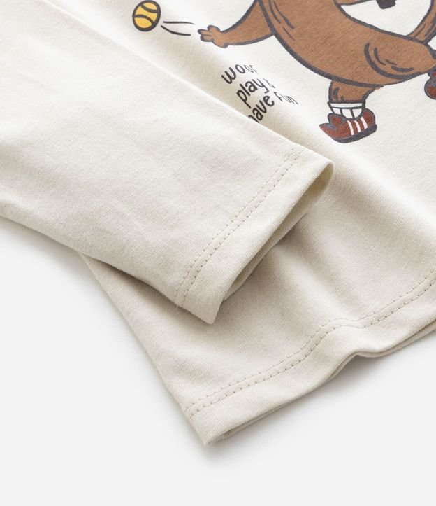 Remera Infantil con Estampado Perrito Tenista Sports Day – Talle 1 a 5/6 años 5