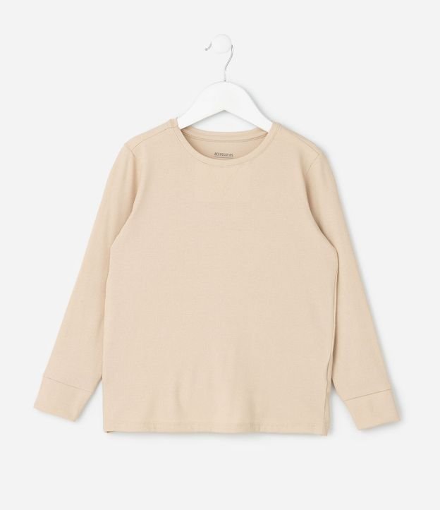 Pijama Infantil Blusa Manga Larga y Pantalón de Cuadros – Talle 2 a 14 años 3