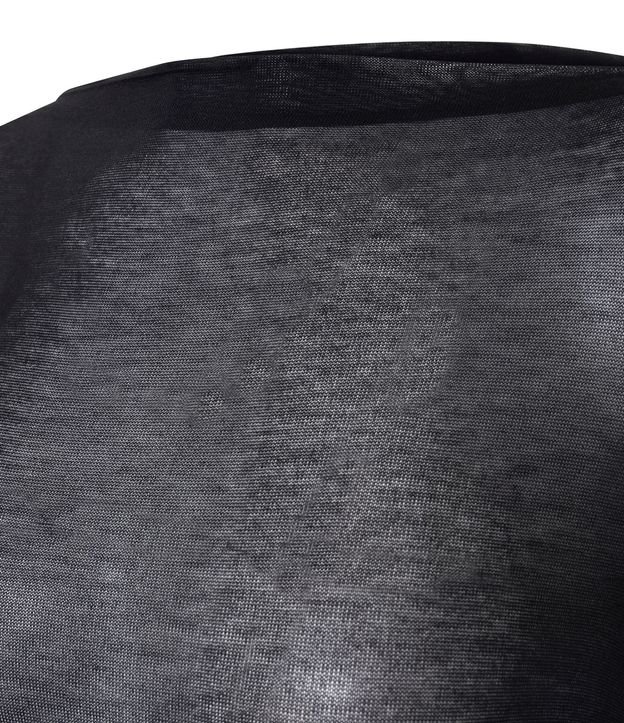Blusa Manga Larga con Transparencia Sutil 6