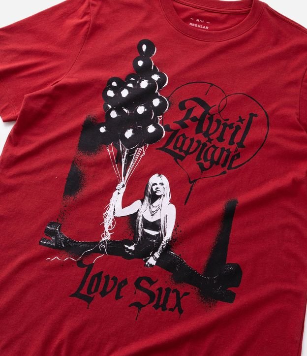 Remera Manga Corta en Algodón Avril Lavigne 9