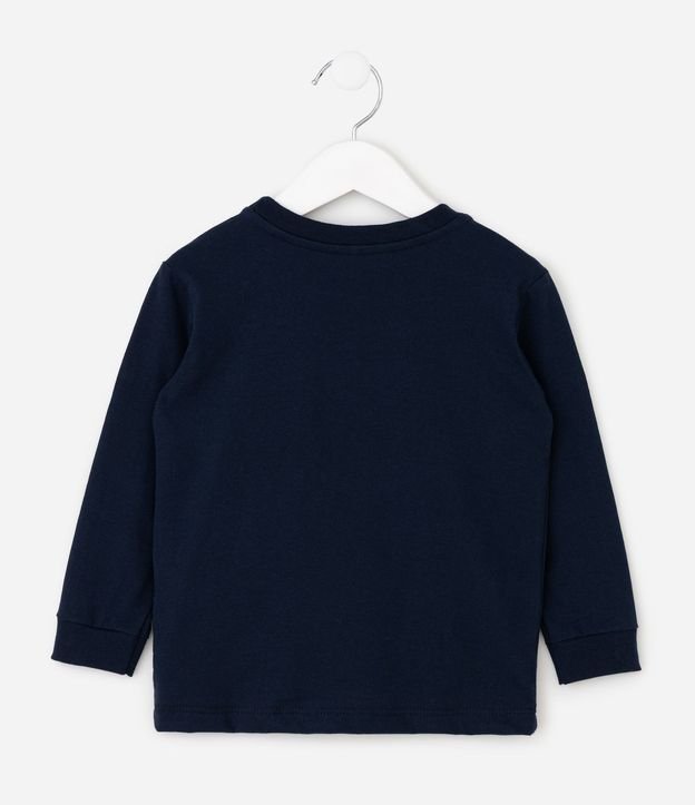 Remera Infantil con Lettering Gam Day 10 y Rayas en las Mangas – Talle 1 a 6 años 3
