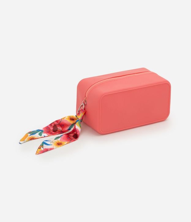 Néceser Rectangular en Silicone con Puller de Pañuelo