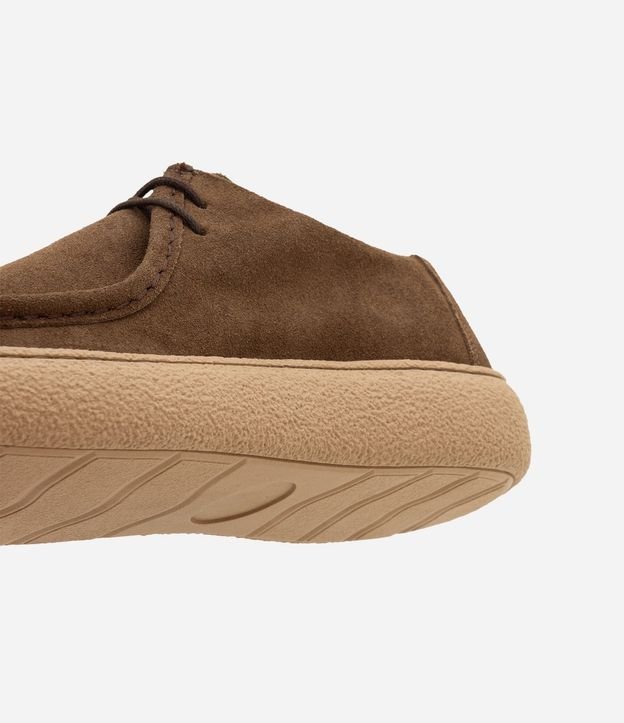 Championes Casual Moc Toe en Cuero Gamuza 3