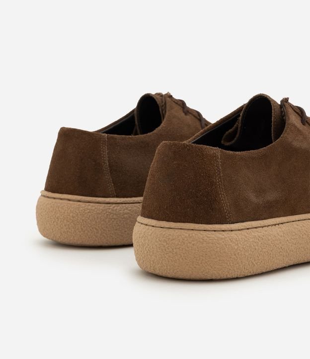 Championes Casual Moc Toe en Cuero Gamuza 4