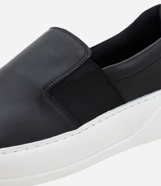 Championes Slip On en Cuero Napa 4