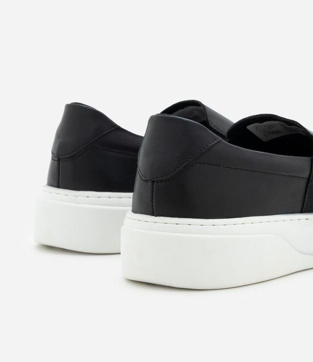 Championes Slip On en Cuero Napa 5