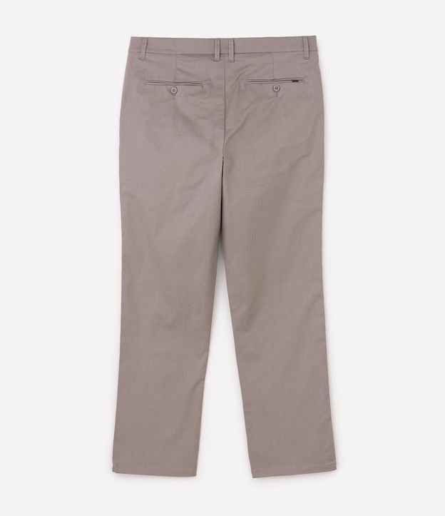 Pantalón Sarga Lisa Modelo Recto 5