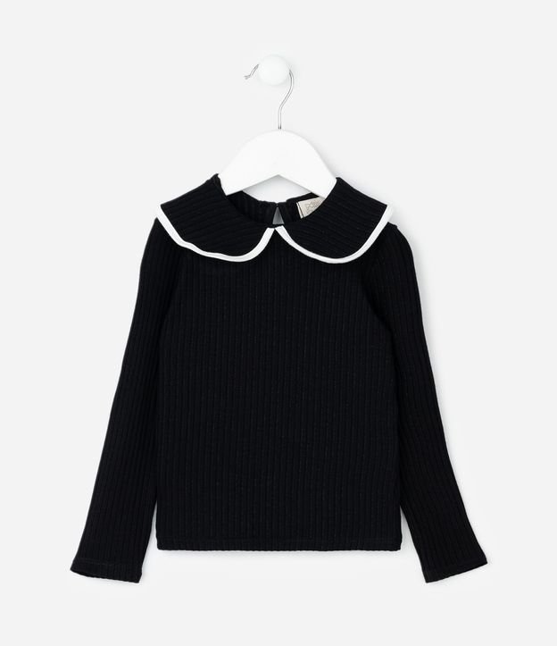 Blusa Infantil Slim con Cuello Muñeca – Talle 1 a 5/6 años 2