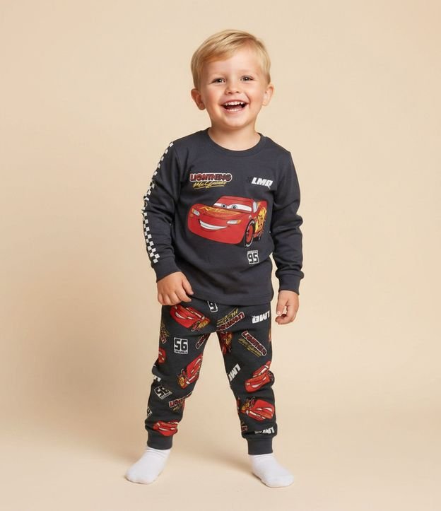 Pijama Infantil Larga del Rayo McQueen – Talle 2 a 6 años