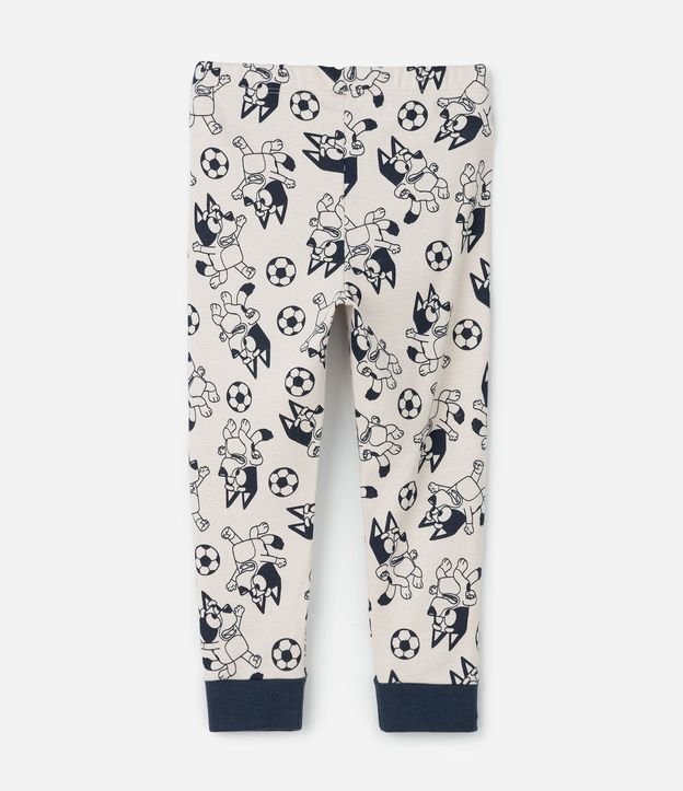 Pijama Infantil en Rib con Estampa de Bluey Futbol – Talle 2 a 8 años 7