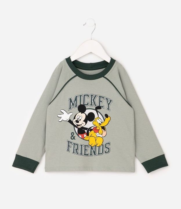 Pijama Infantil con Estampa de Mickey y Pluto – Talle 1 a 4 años 3