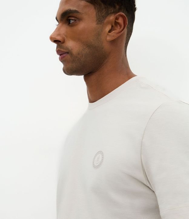 Remera Comfort en Algodón con Selo Náutico Âncora 3