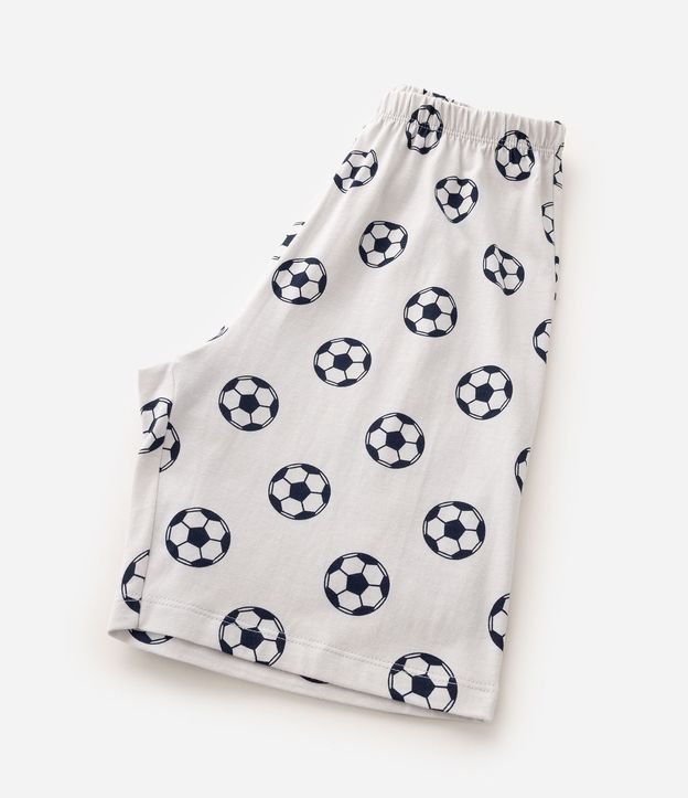 Pijama Infantil con Estampa de Carpincho y Futebol - Talle 7 al 16 años 4