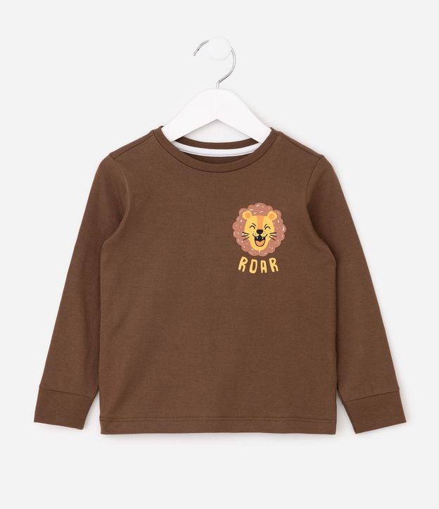 Pijama Infantil con Estampa Fullprint Leão – Talle 1 a 6 años 3