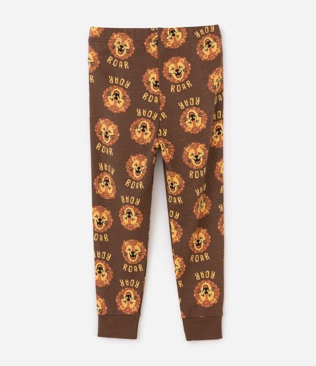Pijama Infantil con Estampa Fullprint Leão – Talle 1 a 6 años 7