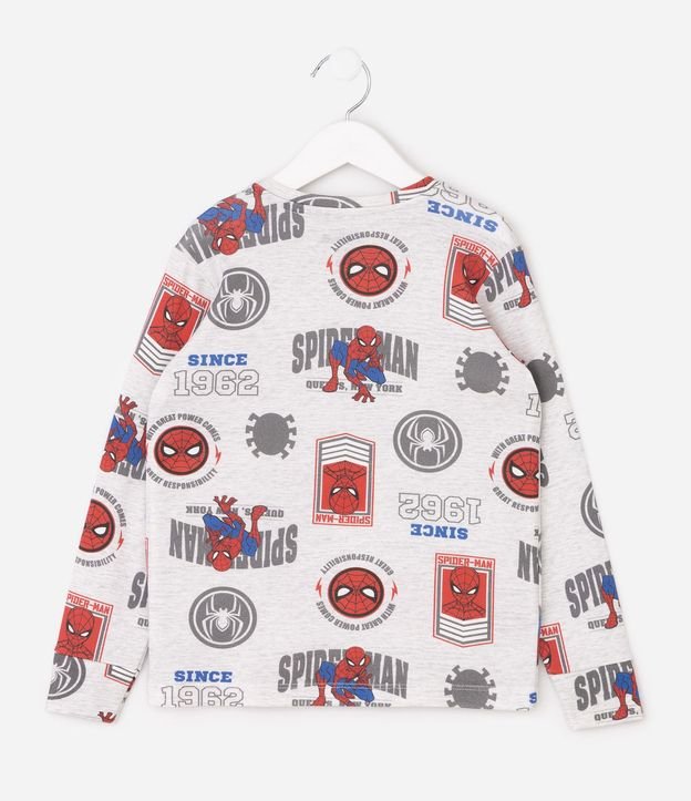 Pijama Infantil Largo con Estampa FullPrint Spider - Talle 3 a 10 años 4