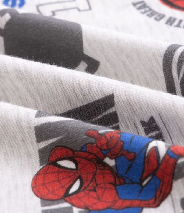 Pijama Infantil Largo con Estampa FullPrint Spider - Talle 3 a 10 años 7