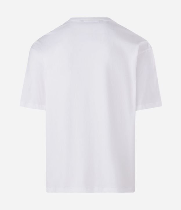 Remera Masculina Boxy en Algodón con Estampa Artística 6