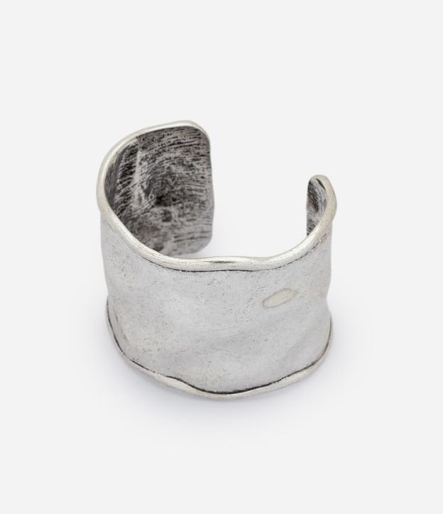 Pulsera Orgánico en Metal con Acabado Martillado 5