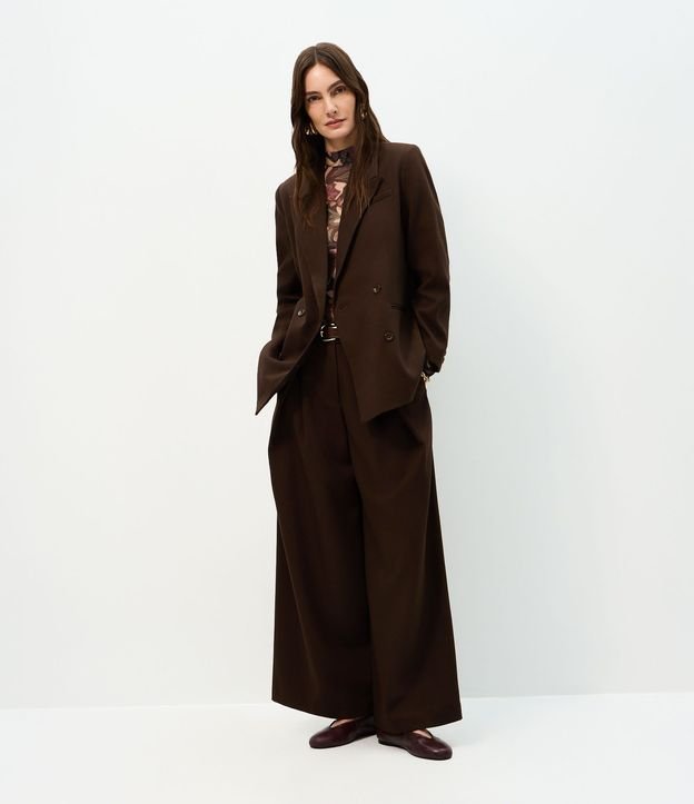 Blazer Oversized Estructurado con Botones Traspasados 2