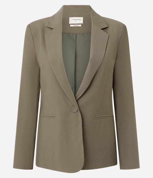 Blazer Regular Sastre con Forro Interno 7
