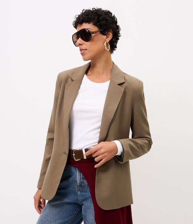 Blazer Regular Sastre con Forro Interno 3
