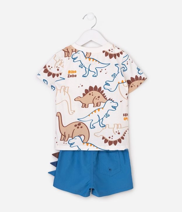 Conjunto Infantil dinosaurio interactivo con Top Full Print - Talle 1 a 6 años 3