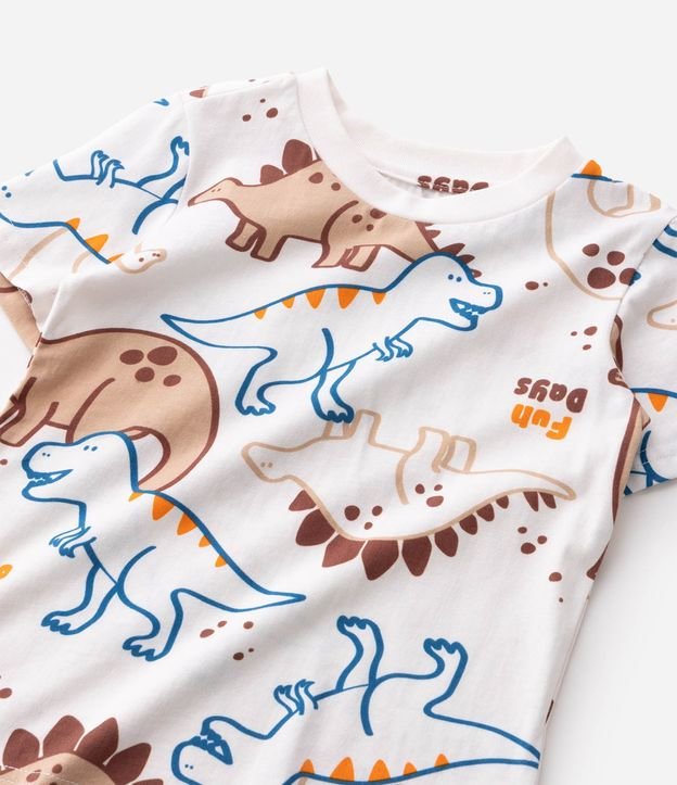 Conjunto Infantil dinosaurio interactivo con Top Full Print - Talle 1 a 6 años 5