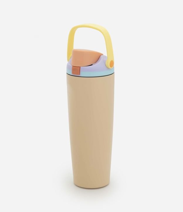 Vaso Térmico en Acero Inoxidable con Trava en la Tapa 900ml 1