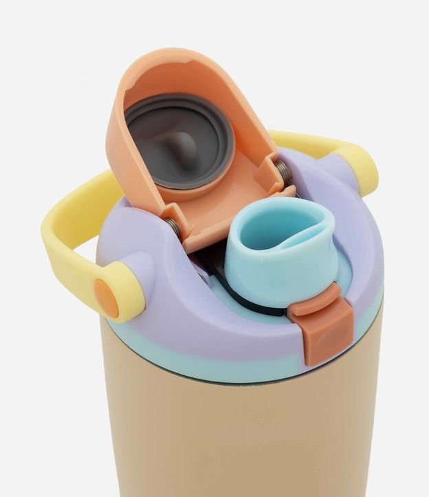 Vaso Térmico en Acero Inoxidable con Trava en la Tapa 900ml 2