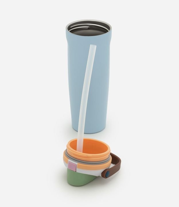 Vaso Térmico con Asa en Acero Inoxidable 900ml 5