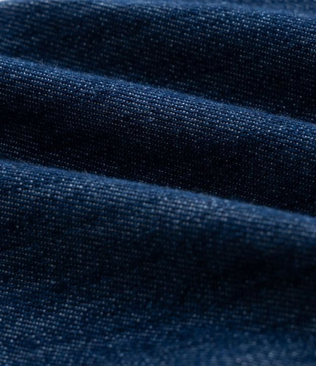 Pantalón Infantil en Jeans con Bordado de Orejas en el Ruedo – Talle 0 a 18 Meses 4