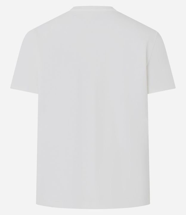 Remera Manga Corta con Estampa de Oso y Cafecito 6