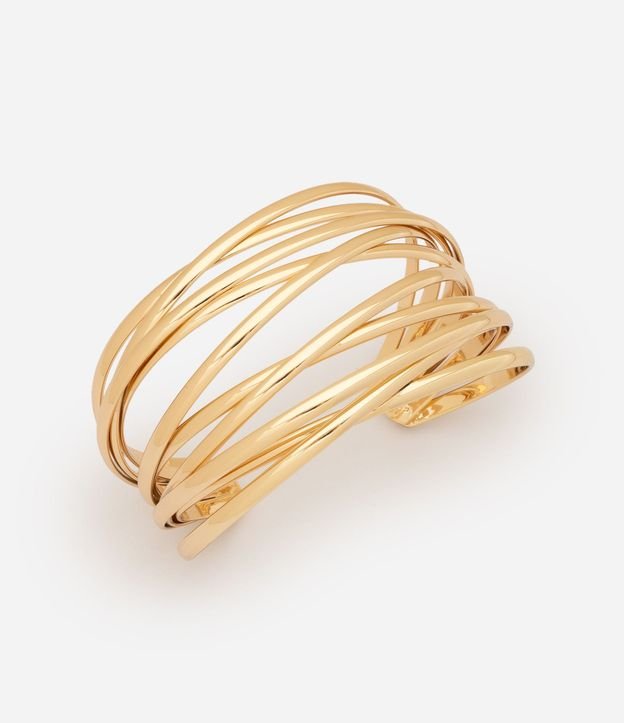 Pulsera Alambrado en Metal con Abertura Funcional 1