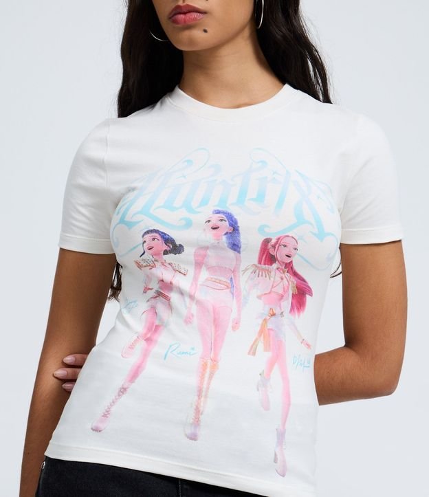 Remera en Algodón con Estampado Huntrix 3