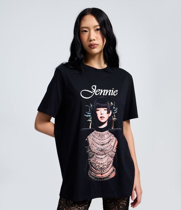 Remera en Algodón con Estampado Jennie 1