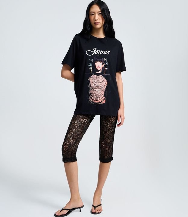 Remera en Algodón con Estampado Jennie 2