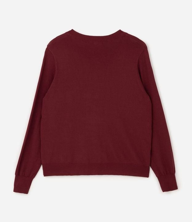 Cardigan Regular Básico en Punto Curve & Plus Size 6
