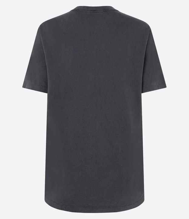 Remera Desteñida con Estampa de Queen 6