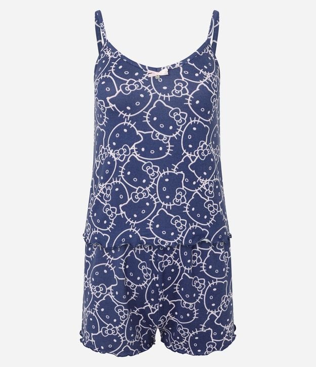 Pijama Short Doll con Estampa de Hello Kitty 6