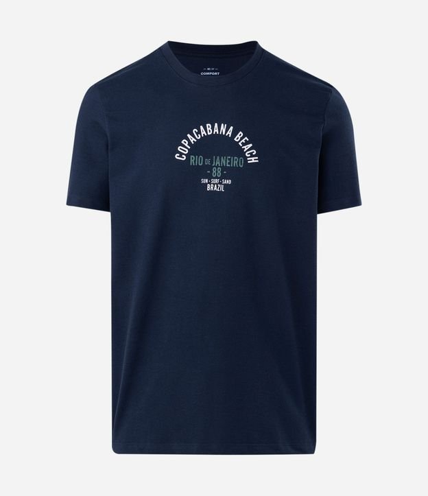 Remera Manga Corta con Lettering Copacabana 6
