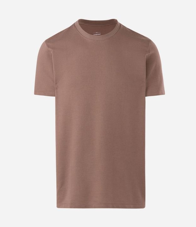 Remera Comfort en Algodón con Textura 3