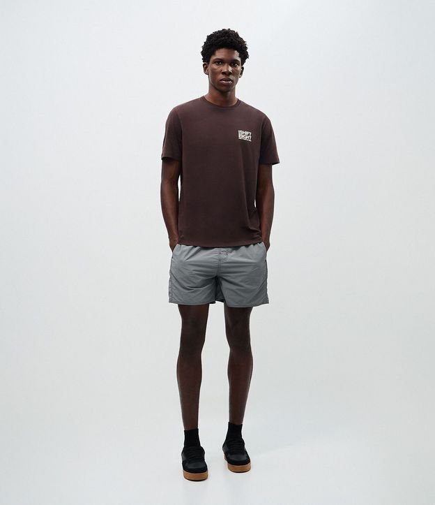 Remera Comfort en Algodón Peruano con Estampa del Mapa 2