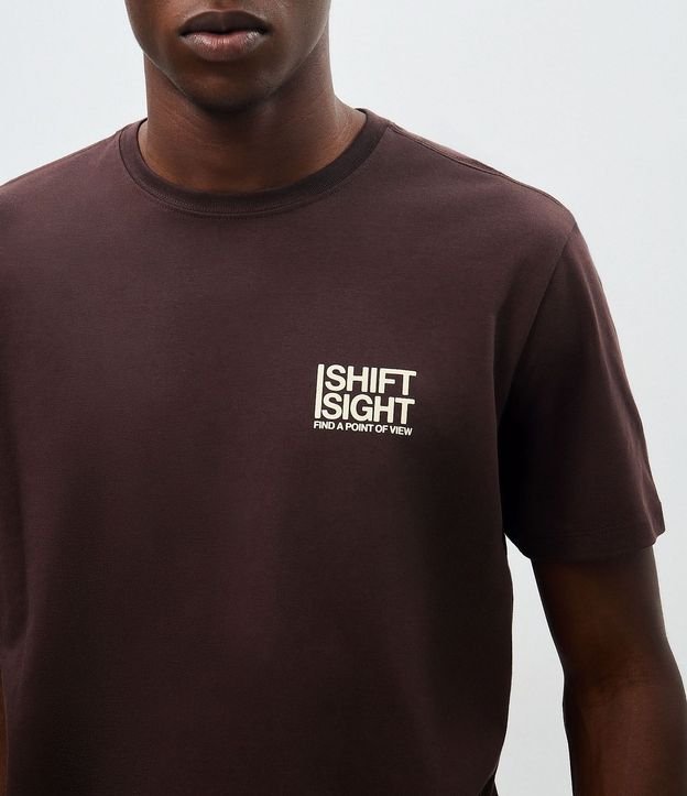 Remera Comfort en Algodón Peruano con Estampa del Mapa 4