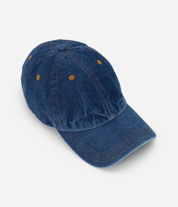 Gorra Jeans Azul en Sarga 2
