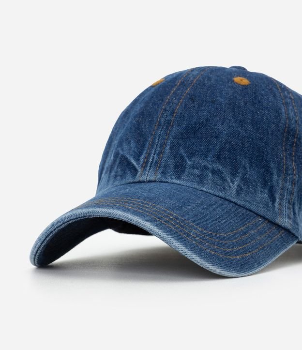 Gorra Jeans Azul en Sarga 5